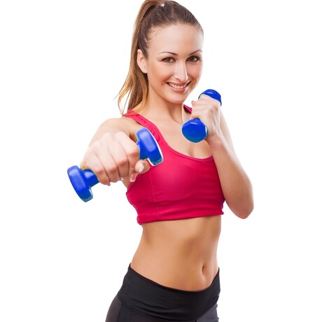 Mancuerna de vinilo 2 kg Best para fuerza en casa Mancuerna de vinilo 2 kg Best para fuerza en casa