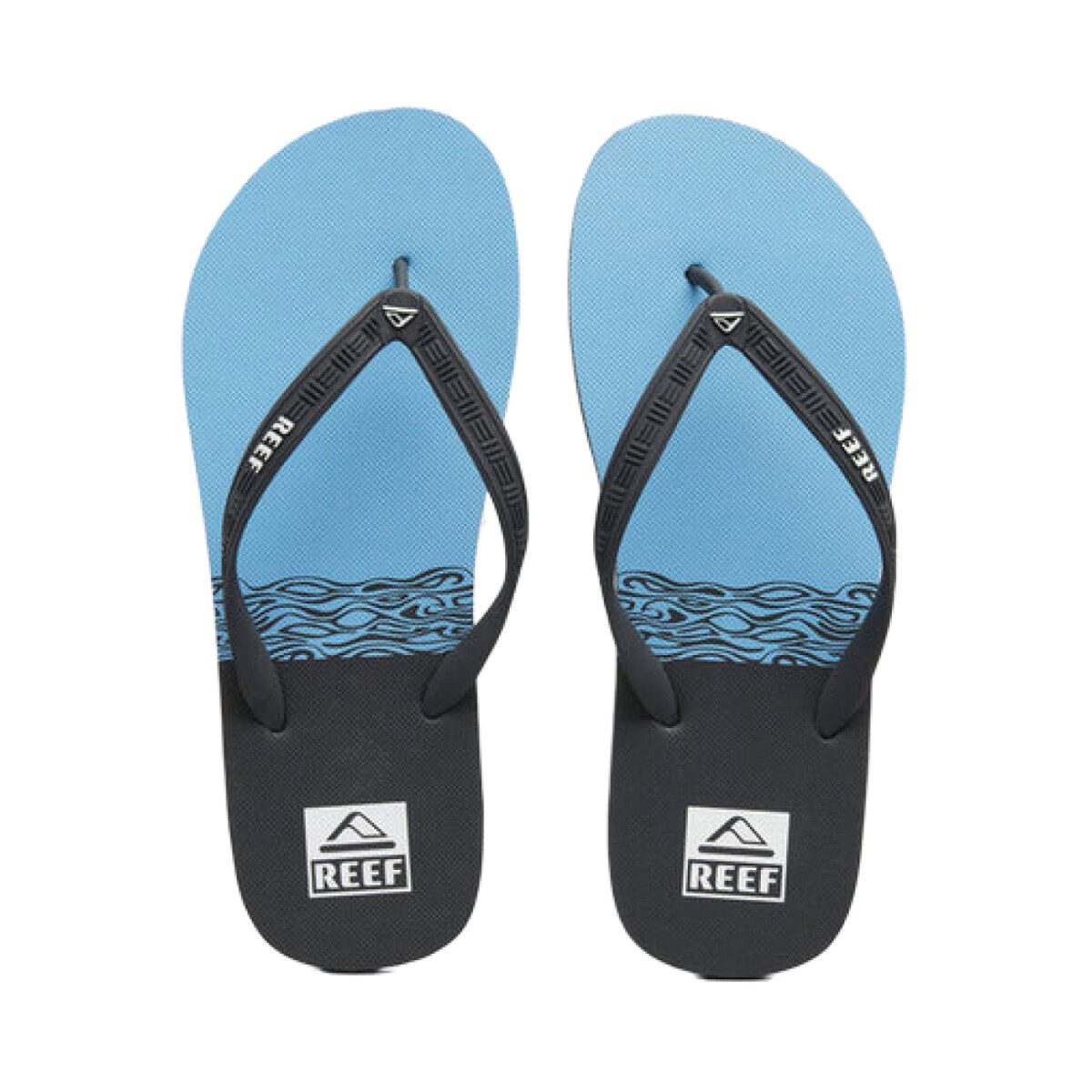 Ojotas Reef Seaside Prints - Faded blue 