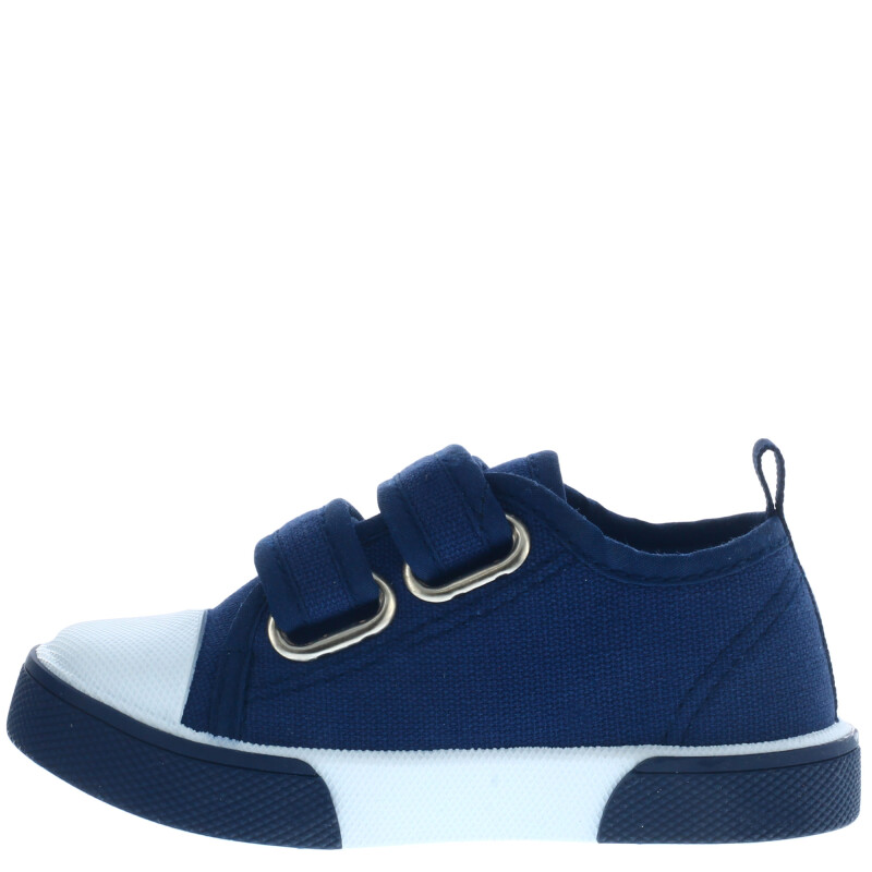 Championes de Niño Croco Kids c/velcros Azul Marino