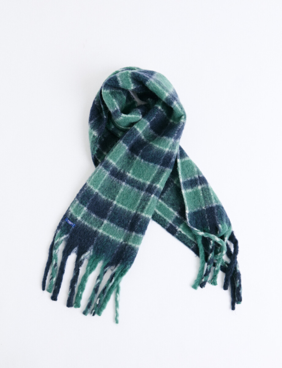 700895 BUFANDAS HARRINGTON LABEL Verde