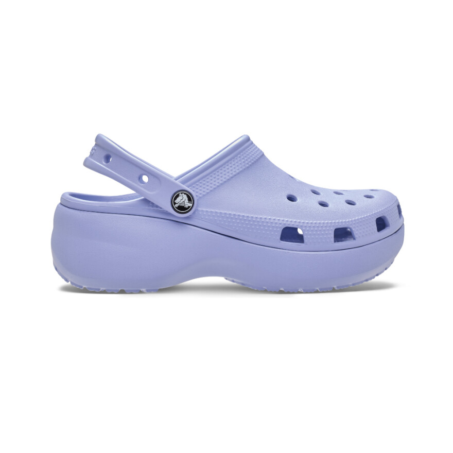 Plataformas Crocs Classic Clog W Mujer Blue Haze