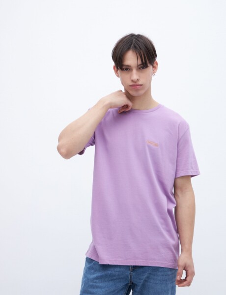 Remera Crew Lavanda