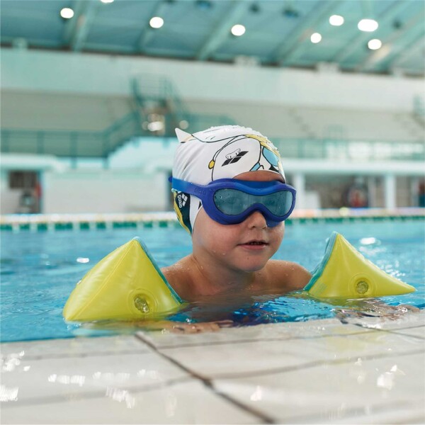 Flotadores Bracitos Inflables De Natación Para Niños Arena Friends Awt Soft Armband Amarillo