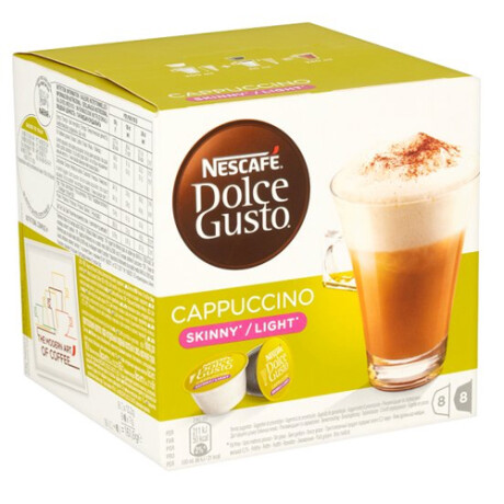 Capsulas Dolce Gusto Nescafe Skinny Light Capuccino - 001 — Universo Binario