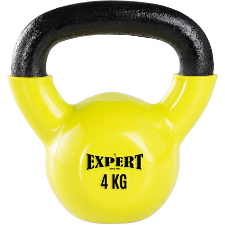 Pesa Rusa 4Kg Expert Hierro Macizo Kettlebell Mancuerna Recubierta Pesa Rusa 4Kg Expert Hierro Macizo Kettlebell Mancuerna Recubierta