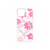 Protector para iPhone 15 diseño de flores color fucsia Protector Para Iphone 15 Diseño De Flores Color Fucsia