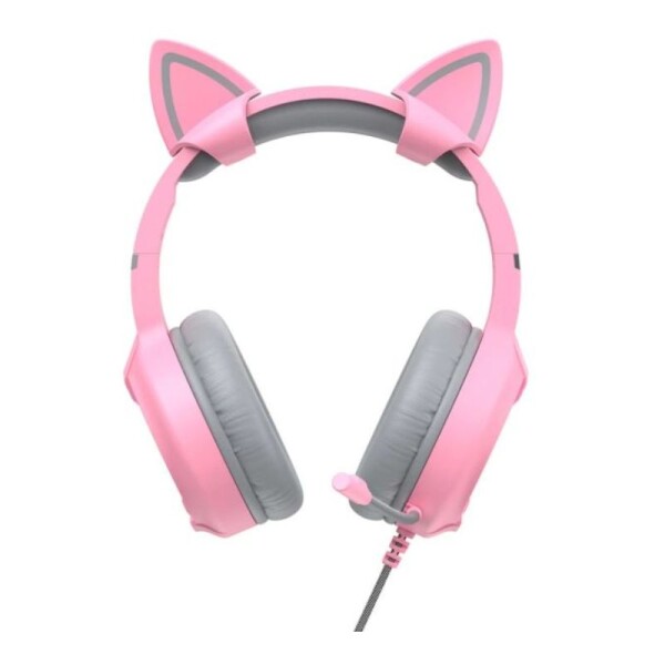Auricular Gamenote Cat Pink H2233D Mic (Cable) Auricular Gamenote Cat Pink H2233D Mic (Cable)