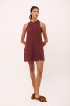 VESTIDO ANANA SHORT Chocolate