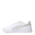 Championes de Mujer Puma Court Lally Metal.Whisper Blanco - Plata