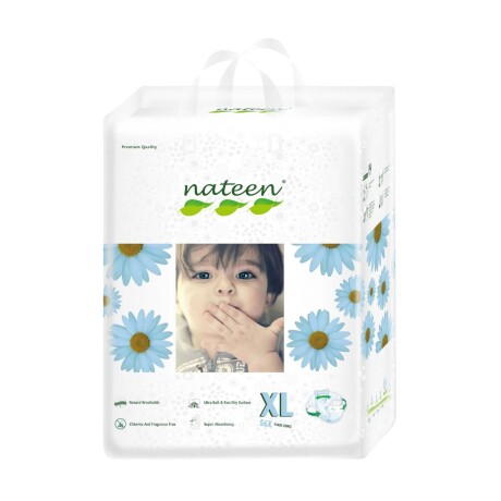 Pack X64 Pañales Nateen Ecológico Talle L 001