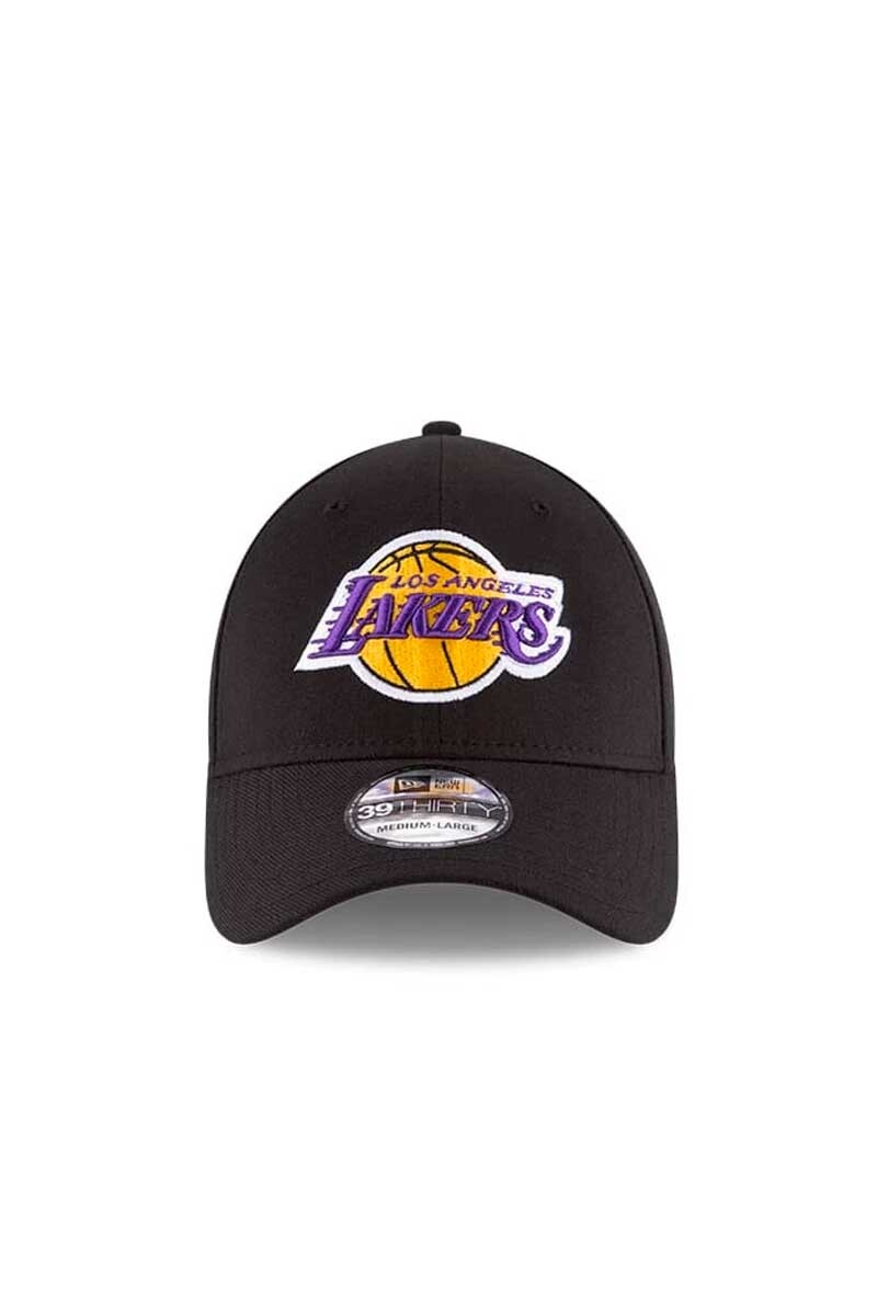 GORRO CURVO NEW ERA LAKERS Negro