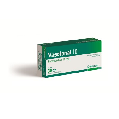 Vasotenal 10 Mg. 30 Comp. Vasotenal 10 Mg. 30 Comp.