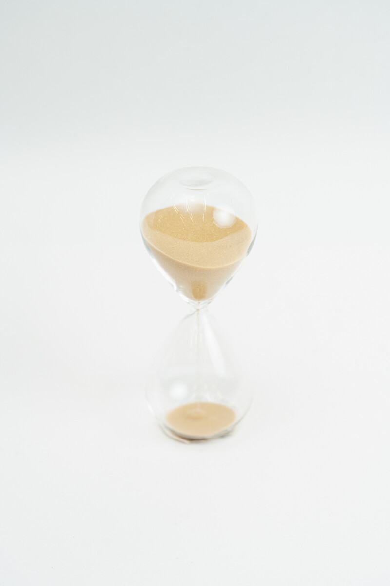 Reloj De Arena - Dorado 