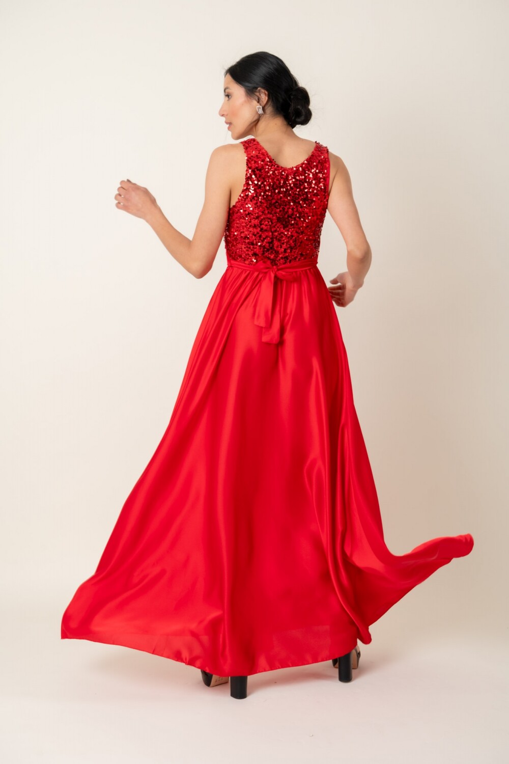 VESTIDO LOTO Rojo