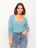 REMERA CAHUITA Azul verdoso