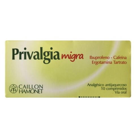 Privalgia Migra x10 comprimidos Privalgia Migra x10 comprimidos