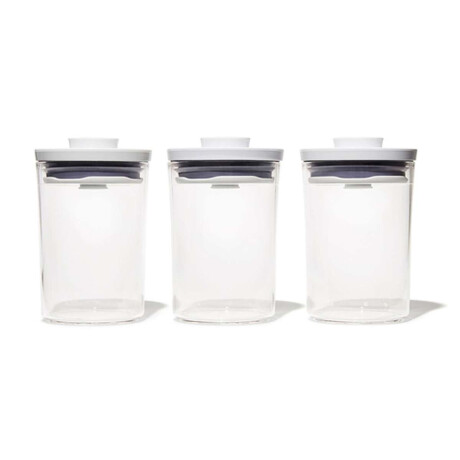 Oxo Gg Juego De 3 Recipientes Pop 2.0 0.6 Qt Bath Sku