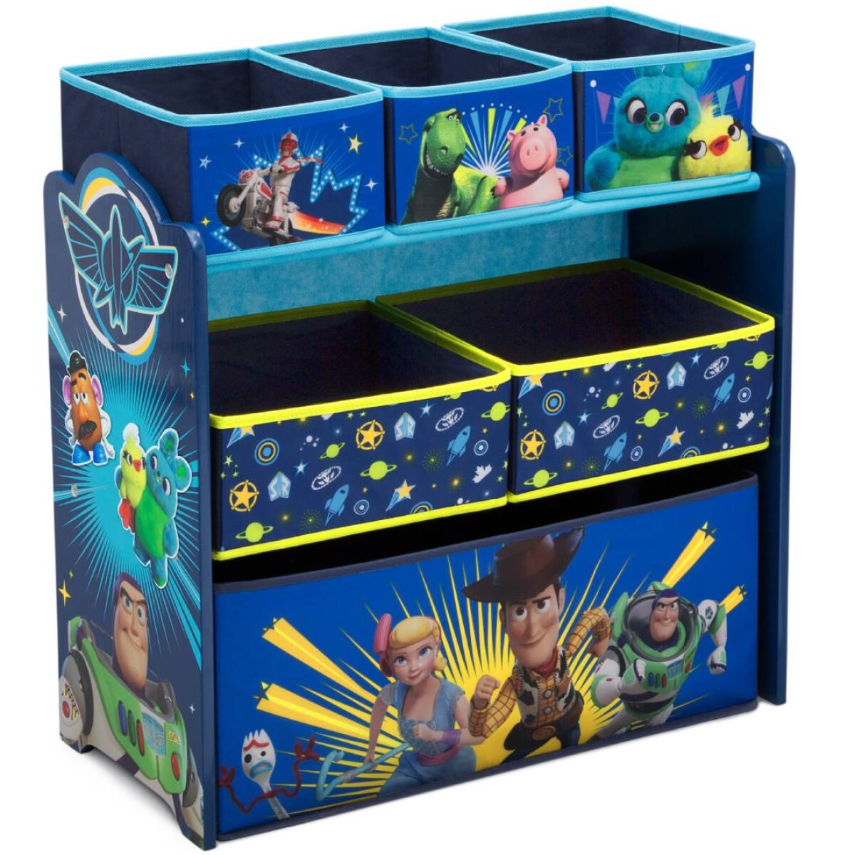 Organizador infantil Toy Story - 6 Contenedores 