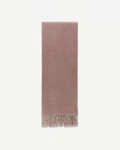 Manta Daiara doble faz mezcla lana marrón melange y beige 170 x 130 cm Manta Daiara doble faz mezcla lana marrón melange y beige 170 x 130 cm