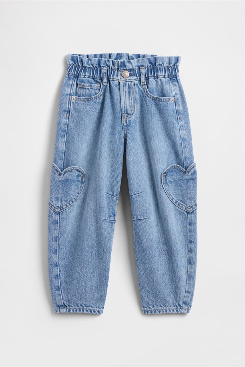 Jean Horseshoe Toddler Niña Medium Wash