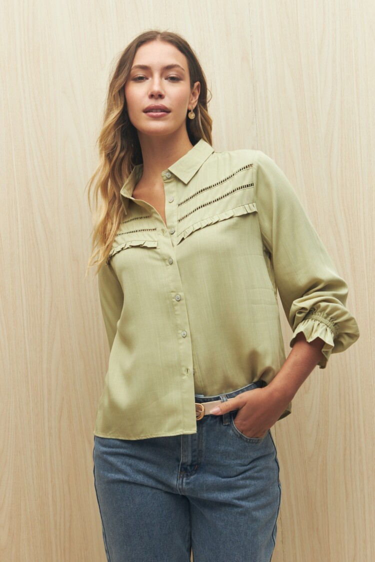 CAMISA ACE Verde Oliva