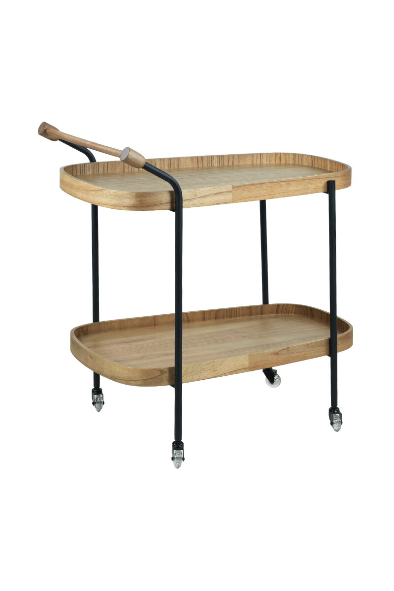 Enotria CARRO BAR ENOTRIA CINAMOMO NATURA 83X55X90H CM