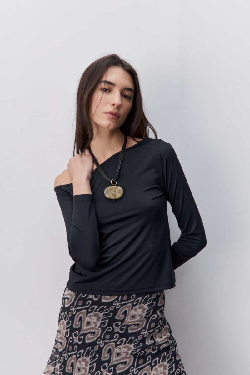 REMERA LEIMA Negro