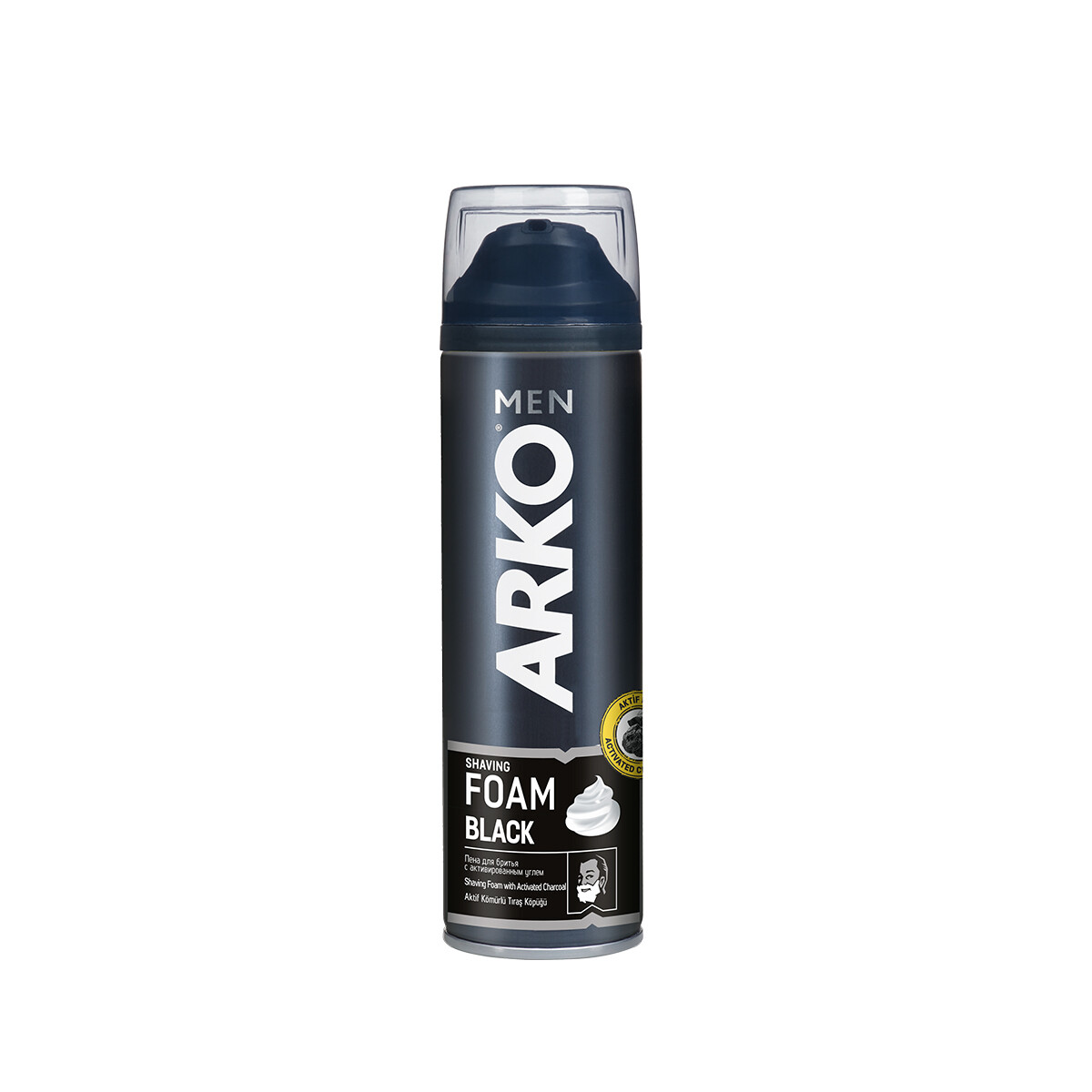 Espuma de afeitar Arko x 200 ml - Black 