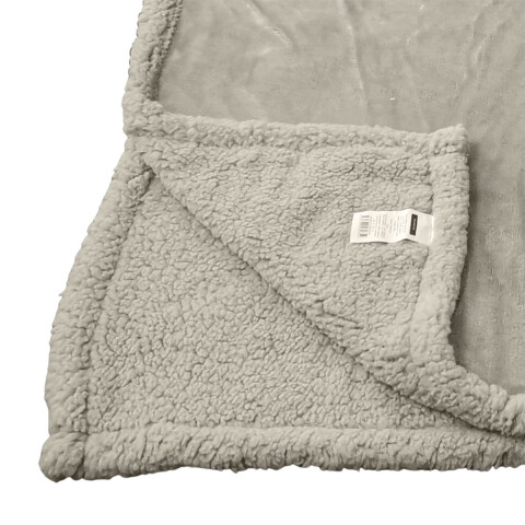 Frazada Flannel con Corderito 2 Plazas Richmond 220 x 240 cm BEIGE
