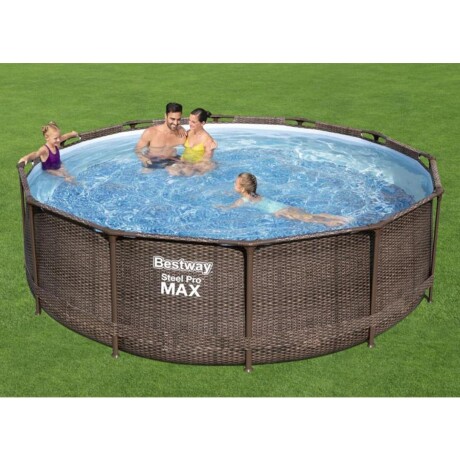 Piscina Estructural Bestway Inflable C/filtro 9150 lts 001