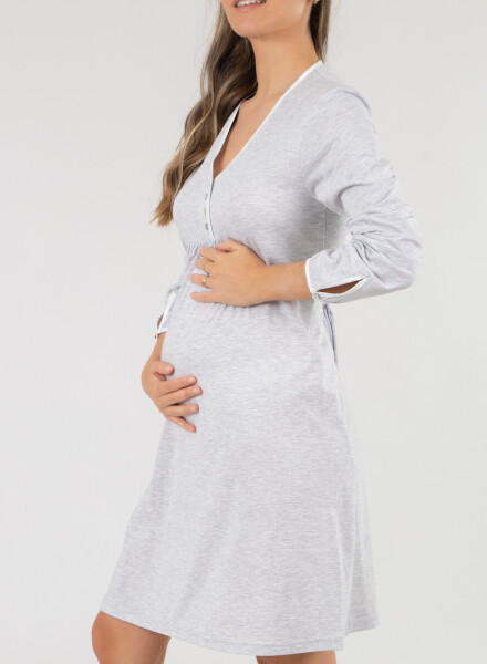 Camison filipa Gris melange