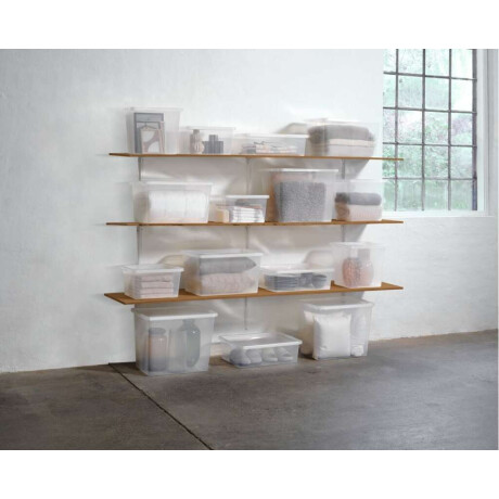 Caja BASIC BOX 31L con tapa Transparente