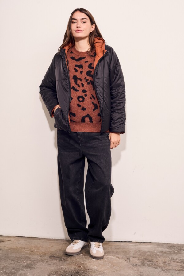 Campera Reversible Cafe