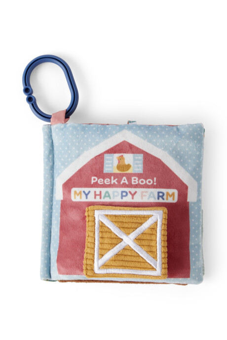 Libro multisensorial, diseño granja Sin color