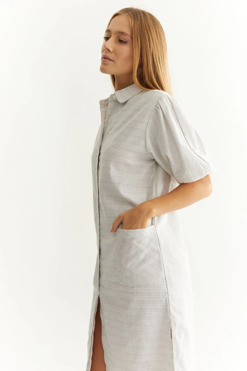 Vestido Mackenzie gris s