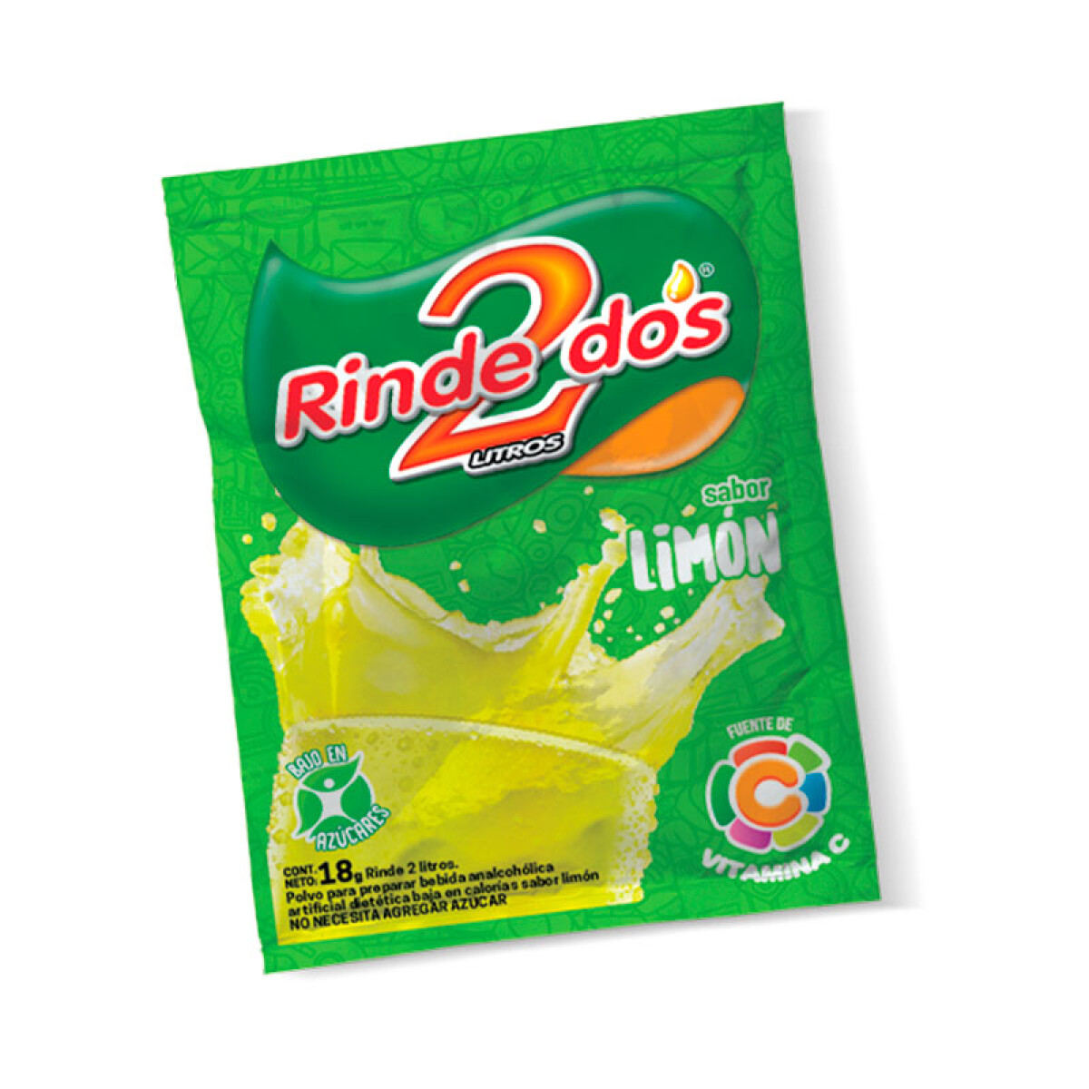 Jugo RINDE DOS Pack 20 Unidades - Limon 