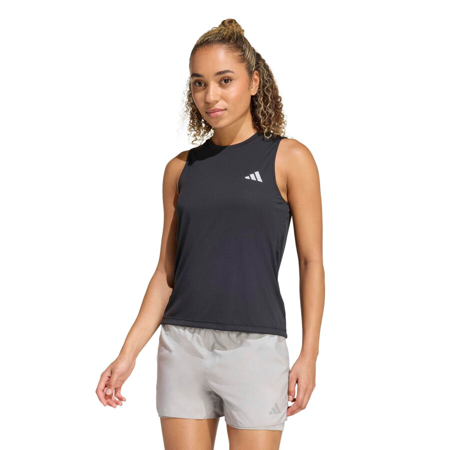 Musculosa de Mujer Adidas Run Essentials Negro