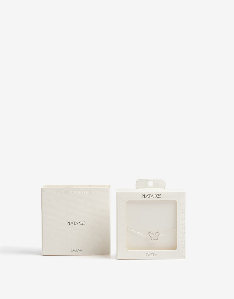 Pulseras Flexibles Strass Pulsera Flexible Plata 925 - Plateado