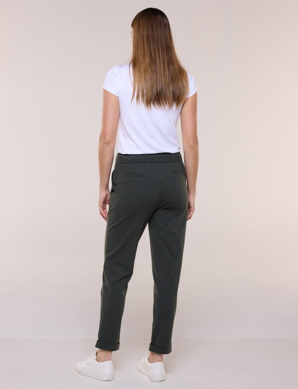 Jogger Dobladillo OLIVA