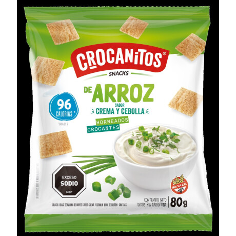 SNACK ARROZ CROCANTITOS 80G CEBOLLA SNACK ARROZ CROCANTITOS 80G CEBOLLA