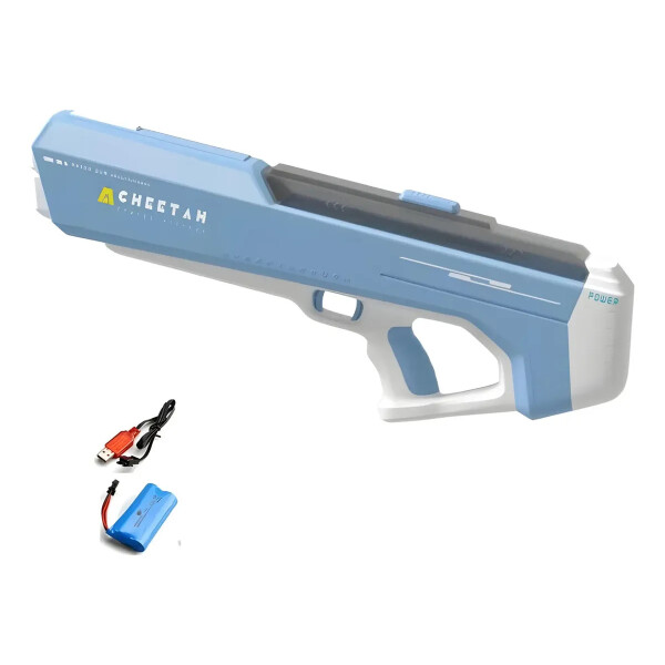 Pistola De Agua Eléctrica Automática a batería Azul