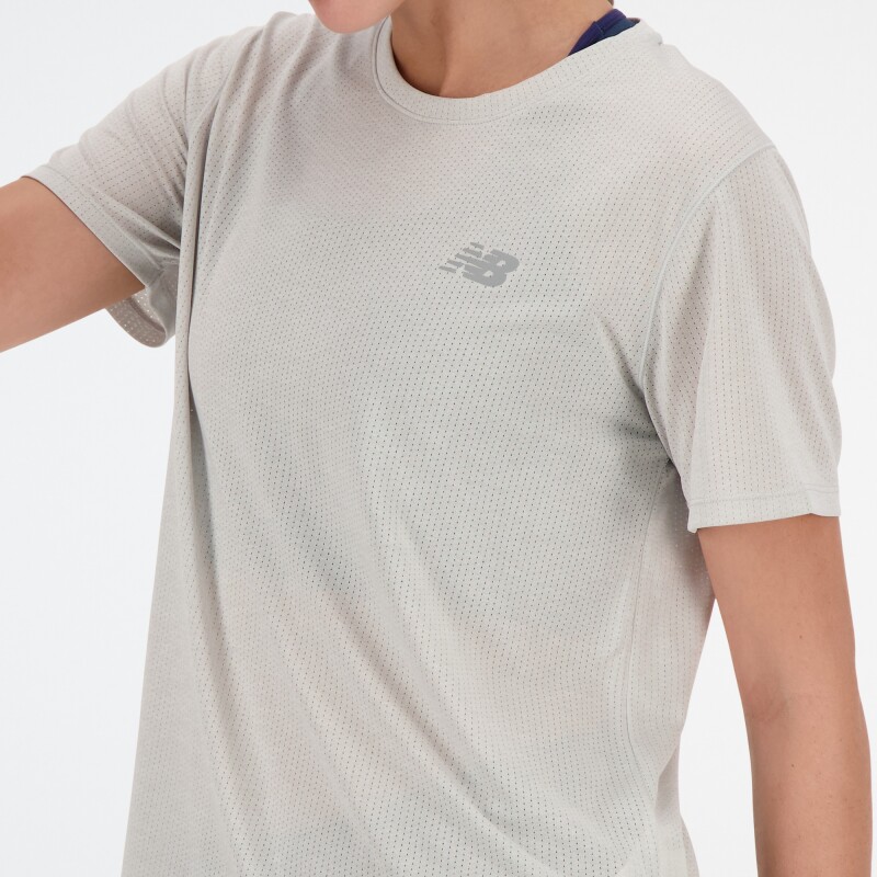 Remera New Balance de Dama - ATHLETICS - WT41253AHH ASHHEATH