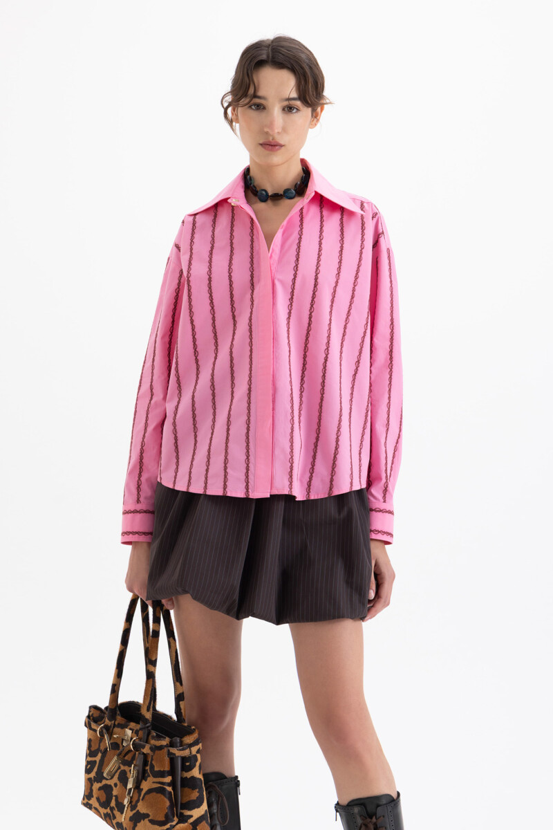 CAMISA ROMANTIC Rosa