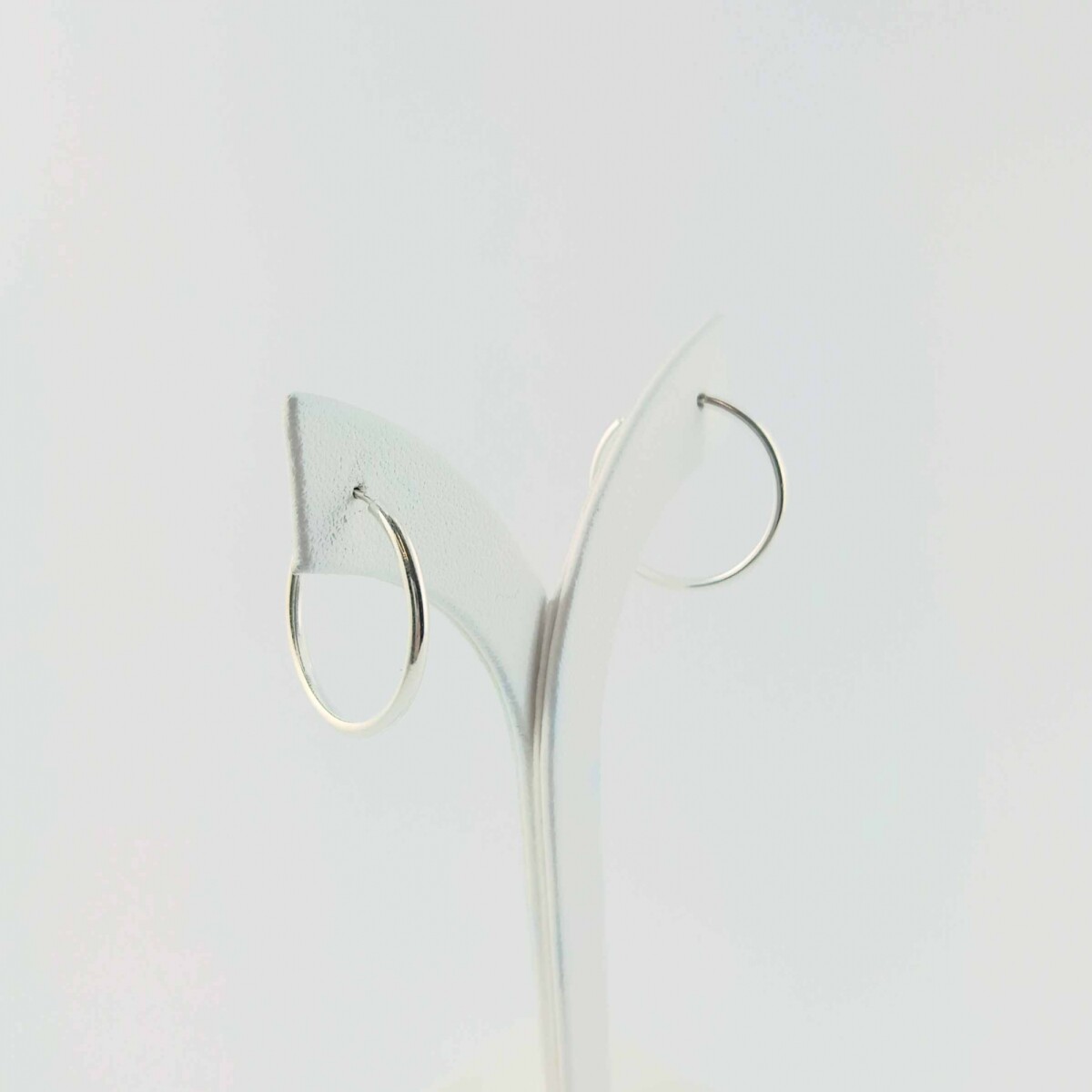 Aros de plata 925, modelo PORTEÑOS. 