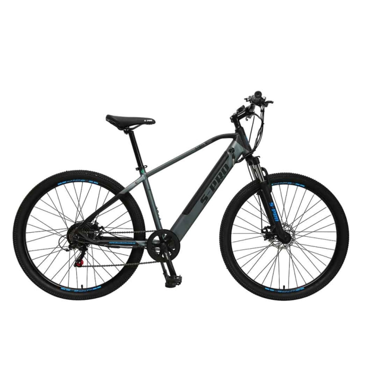 Bicicleta Electrica S-pro Mtb E-mob R.29 - Gris 