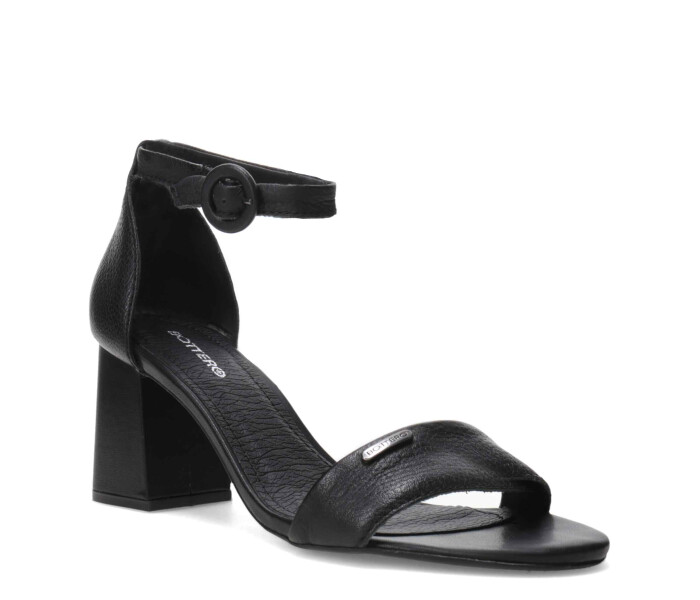 Sandalia alta c/pulsera Preto