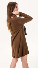 vestido Málaga chocolate