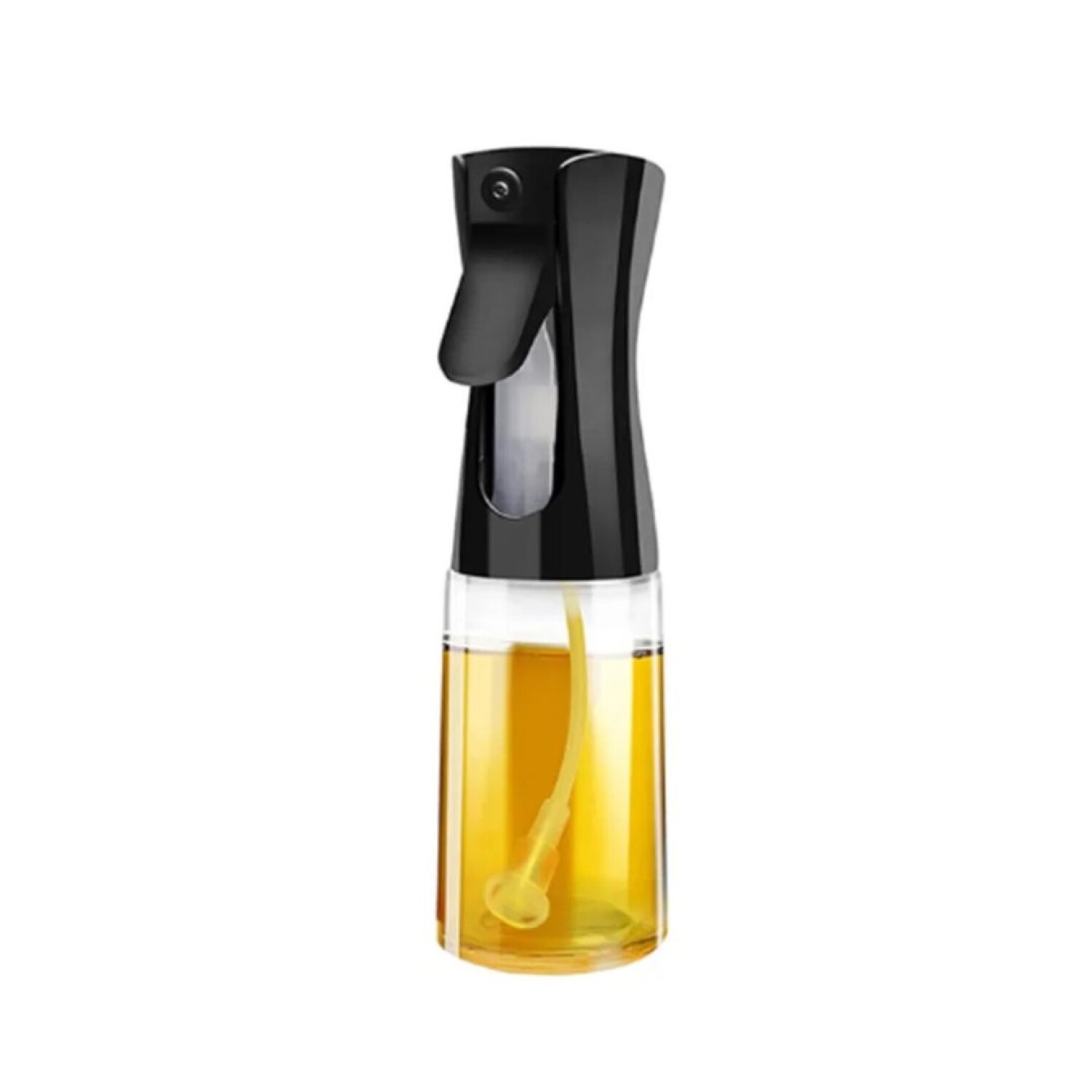 Pulverizador de aceite para cocinar, dispensador de aceite de oliva de  vidrio de 7.1 fl oz, pulverizador de botellas de rociador de aceite de  grado