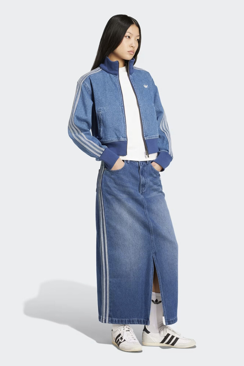 DENIM LONG SKT Azul