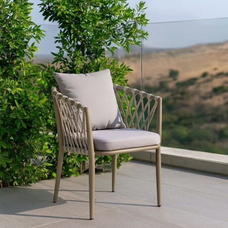 SILLA DE EXTERIOR TANNING Beige